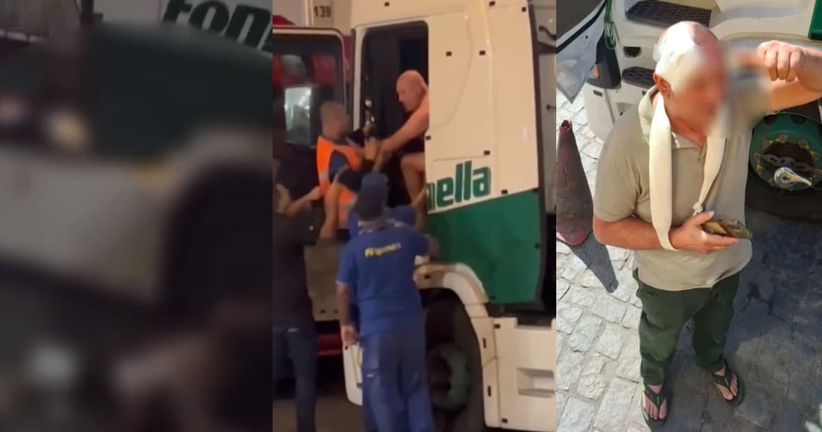 Caminhoneiro catarinense é brutalmente agredido em posto de combustíveis no ES