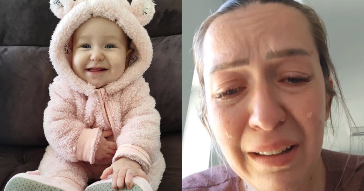 “Orem pelo nosso milagre”, implora mãe de bebê que teve parada cardíaca em creche de SC