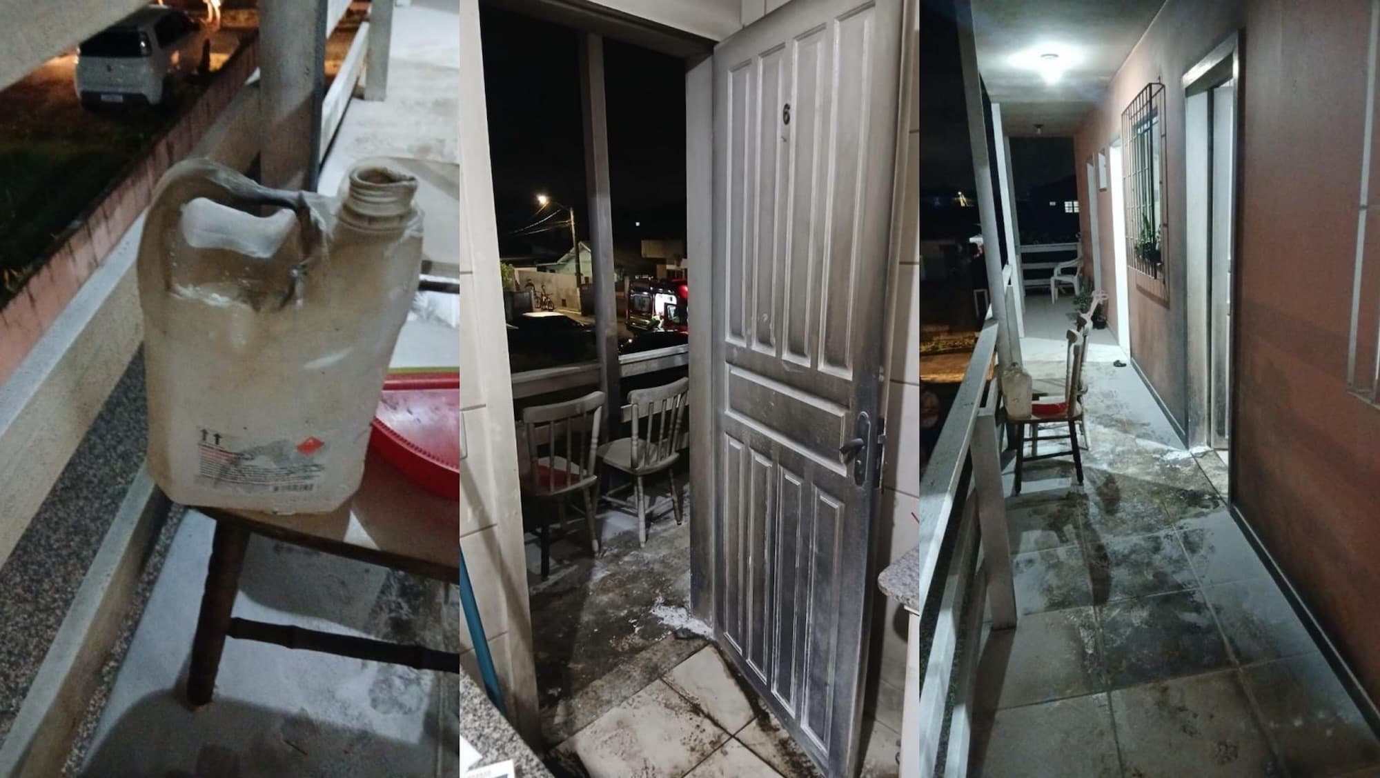 Homem ateia fogo em kitnet e quase provoca tragédia em Florianópolis
