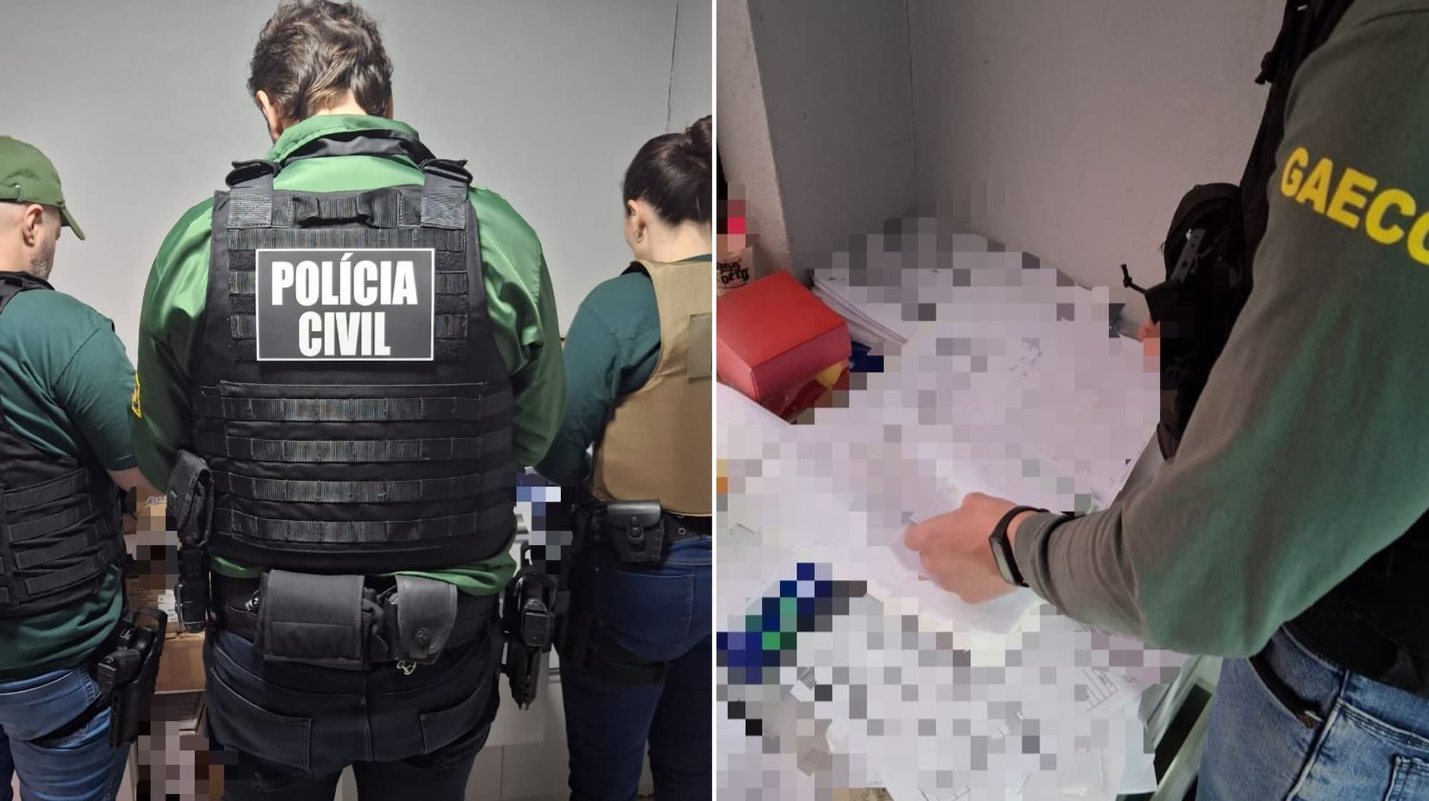 GAECO investiga fraude em licitação de pedra brita e cumpre mandados em SC