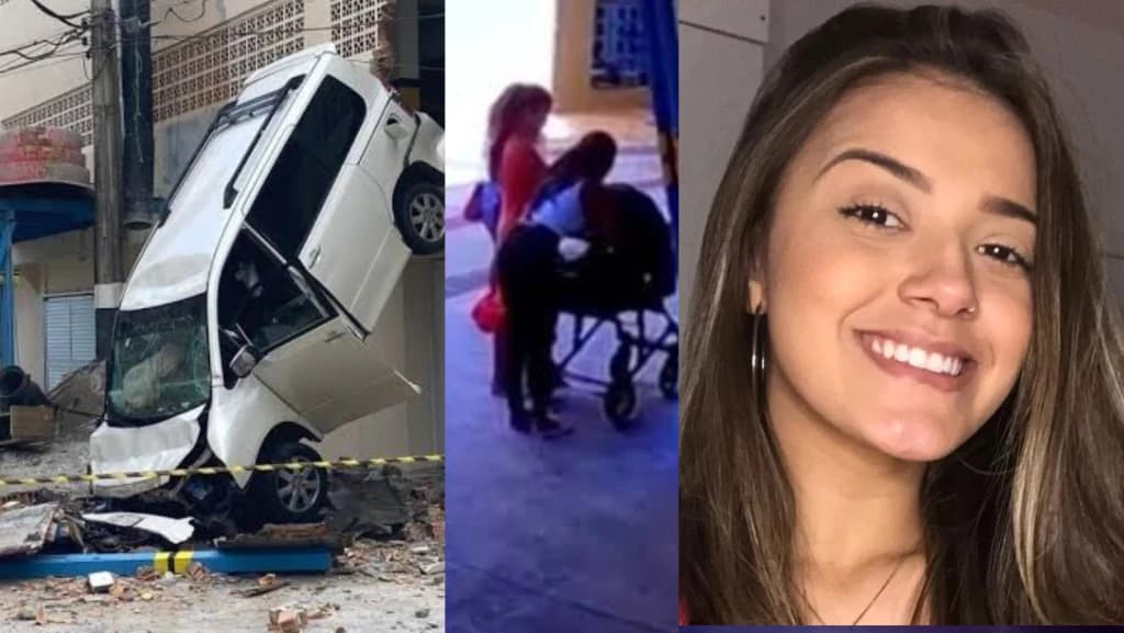 Bebê sai ilesa e jovem não corre mais risco de vida após queda de carro em BC