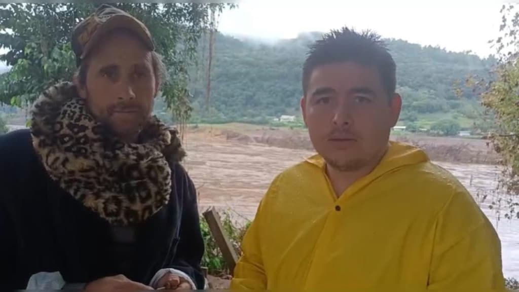 Pai vê esposa e filho morrerem soterrados no RS; homem quer recomeço em SC