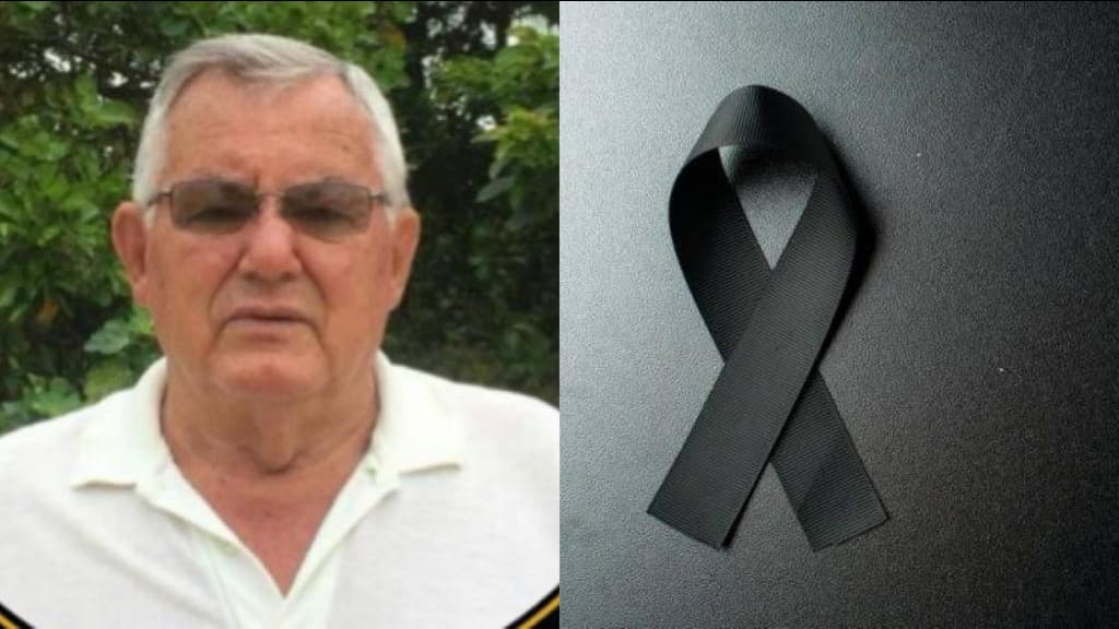 Nota de falecimento de  Irineu Carlos Battistotti