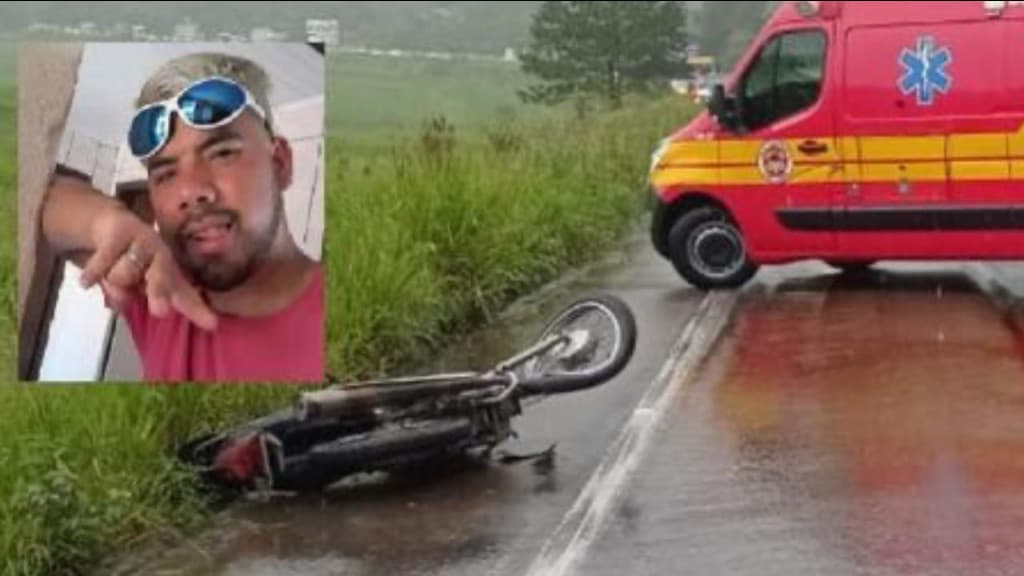 Identificado motociclista que morreu após colisão com caminhão na SC-417