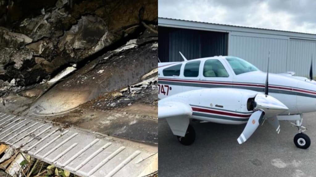 Vídeos mostram buscas com helicóptero no local da queda de avião em SC