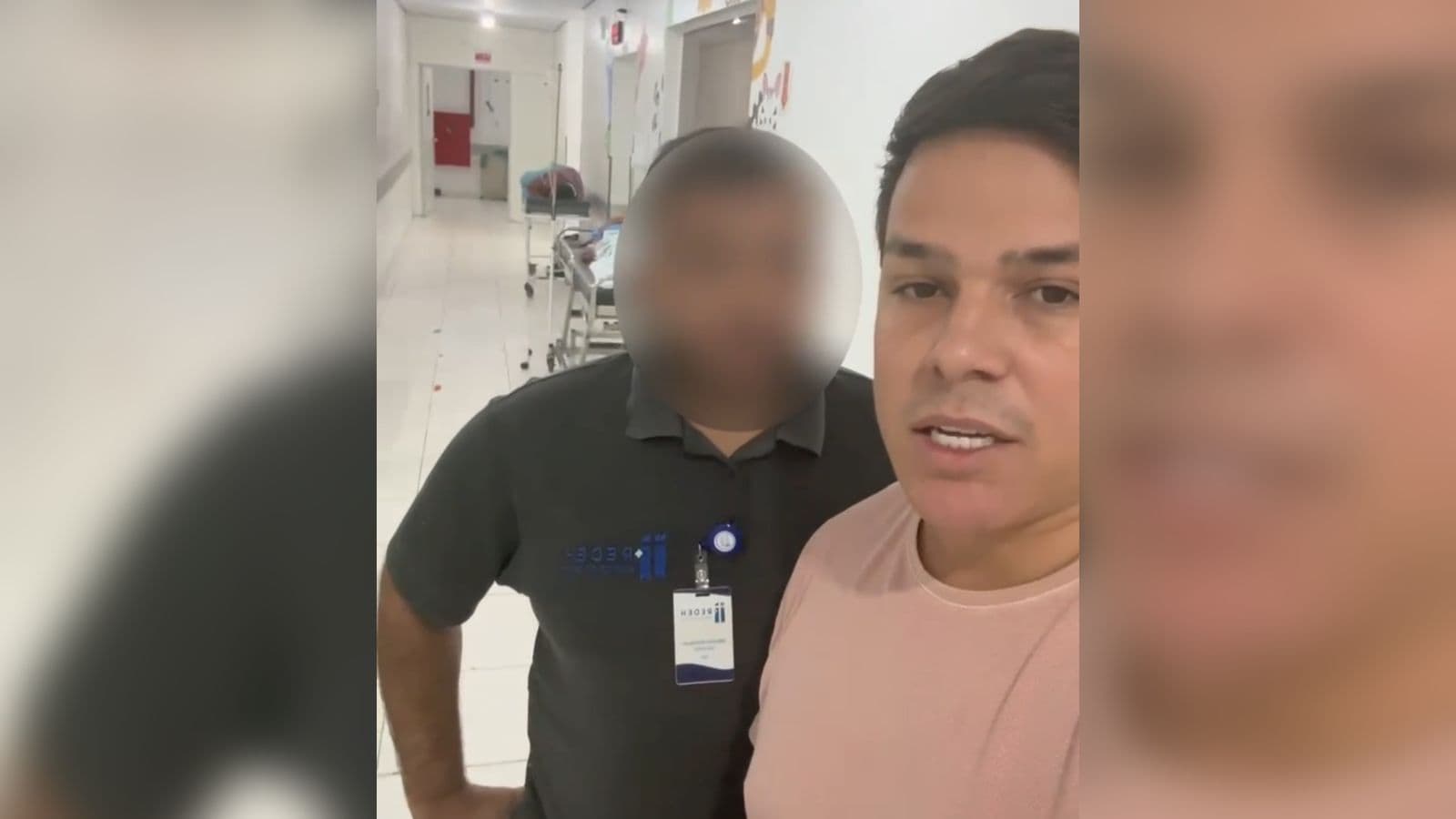 “Na calada da noite”: Segurança tenta barrar vereador durante fiscalização dentro de hospital em SC