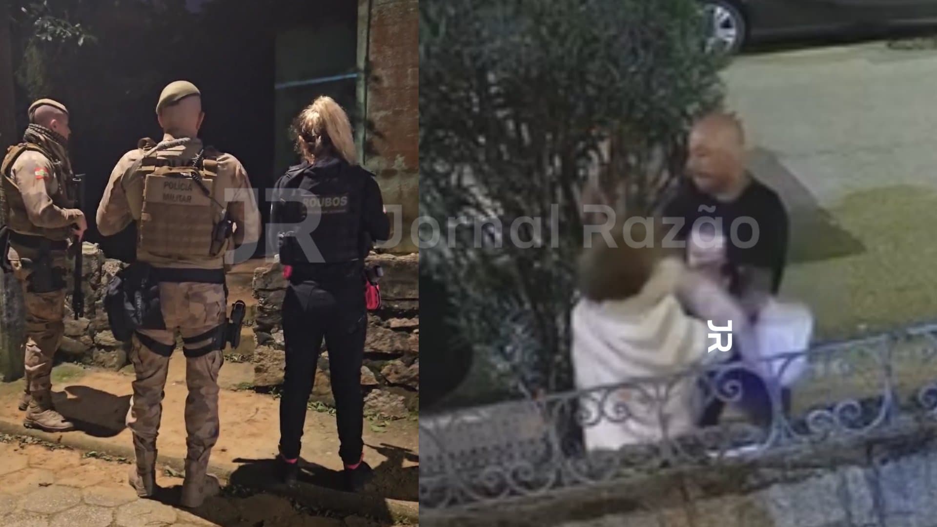 Bandido que deu tapa na cara de idosa em assalto é morto pela polícia em Florianópolis