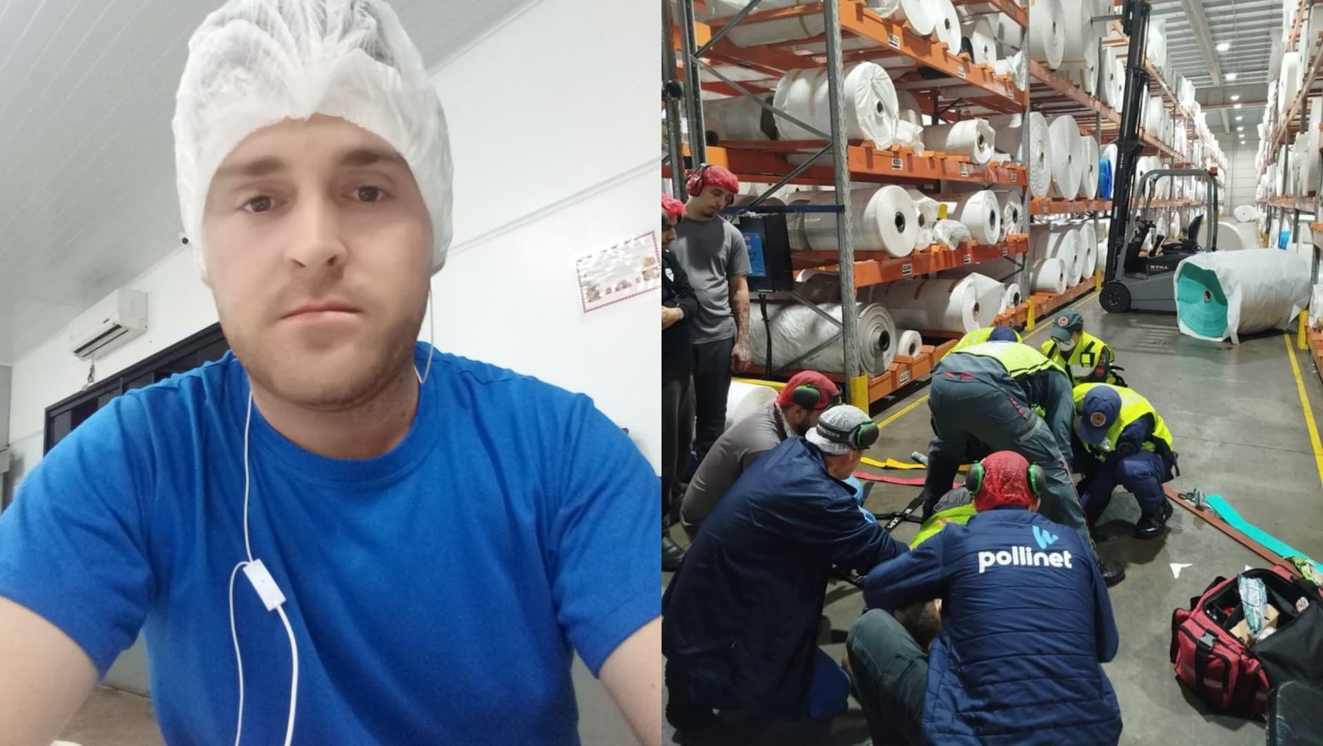 Trabalhador morre após ser atingido por bobina metálica em indústria