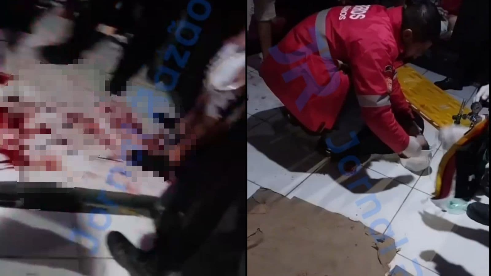 VÍDEOS – “Briga feia!” Jovens se esfaqueiam dentro de bar e segurança acaba ferido em SC