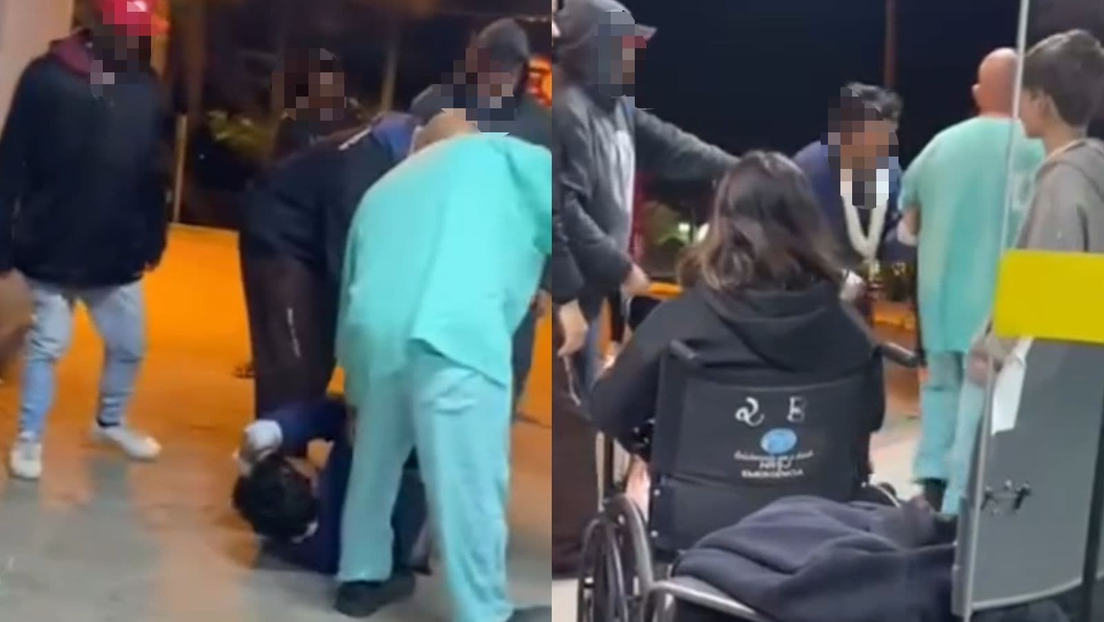 Morador de rua apanha em hospital da Grande Florianópolis após flagrante inacreditável