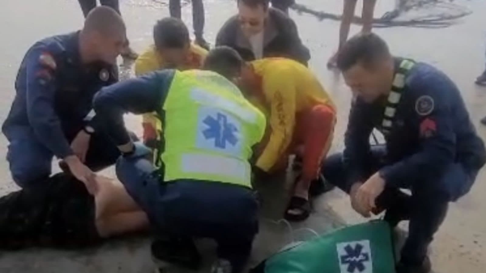 “Incansáveis”: pescador infarta em Itapema e heróis entram em ação para salvar a sua vida