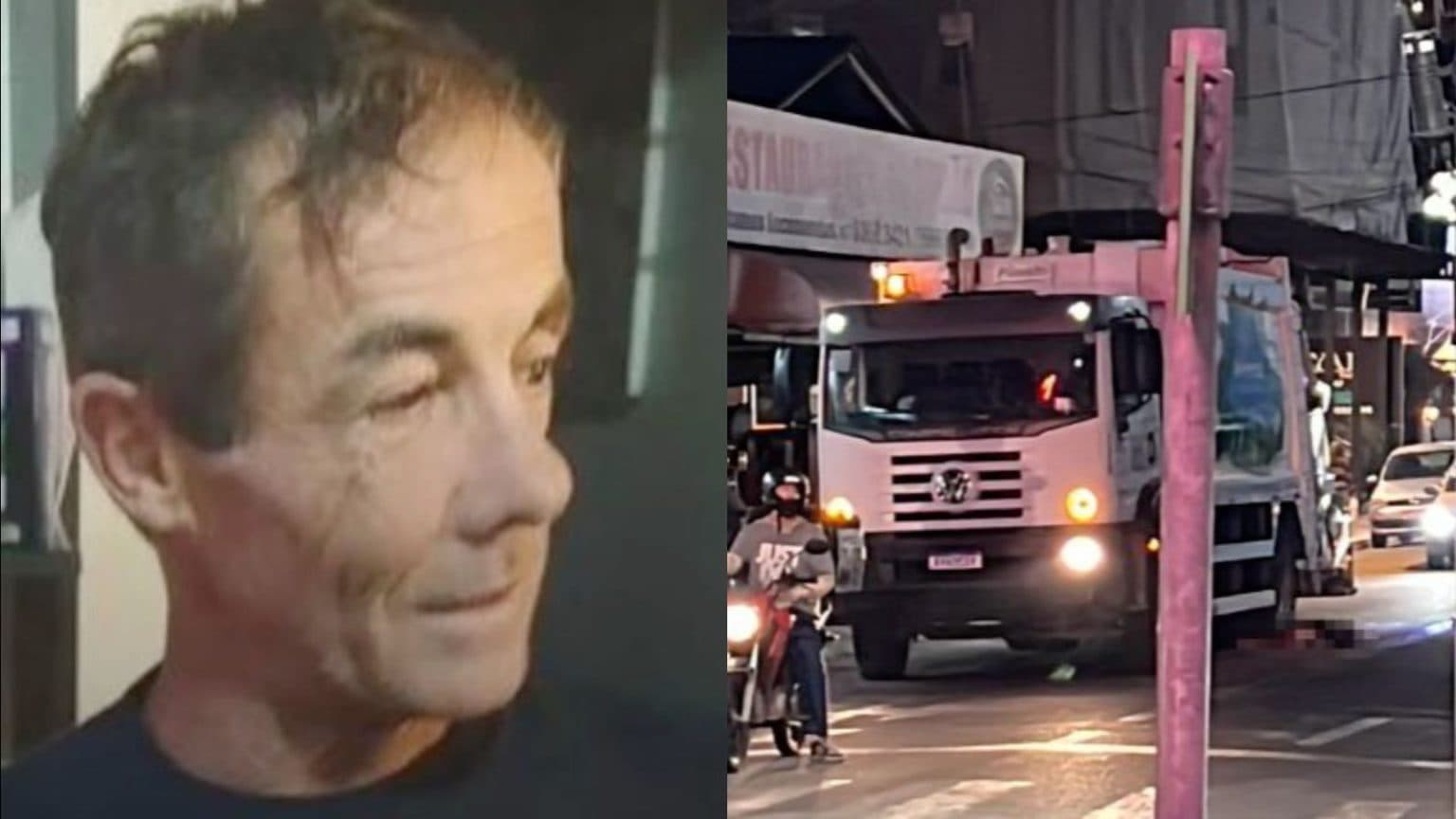 Polícia Civil investiga atropelamento com caminhão de lixo que matou idoso em Itapema