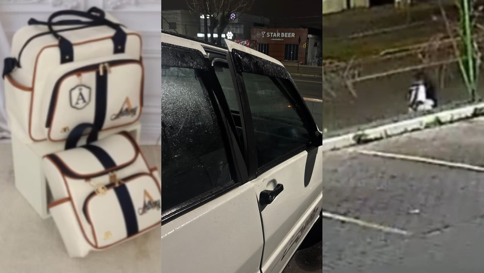 Enquanto bebê nascia, ladrão levava enxoval do carro da família em hospital de SC
