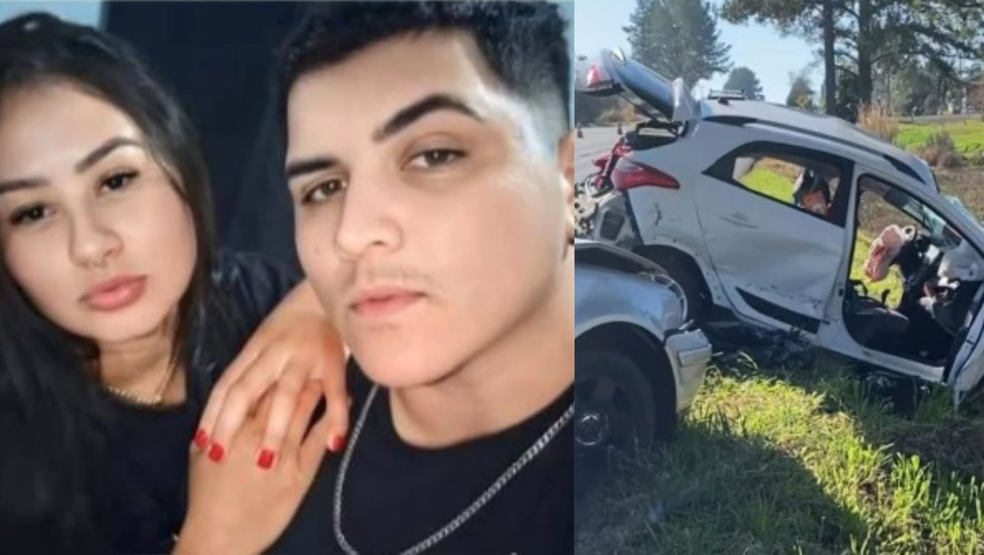 Identificadas as jovens que morreram em acidente com carro de Itapema