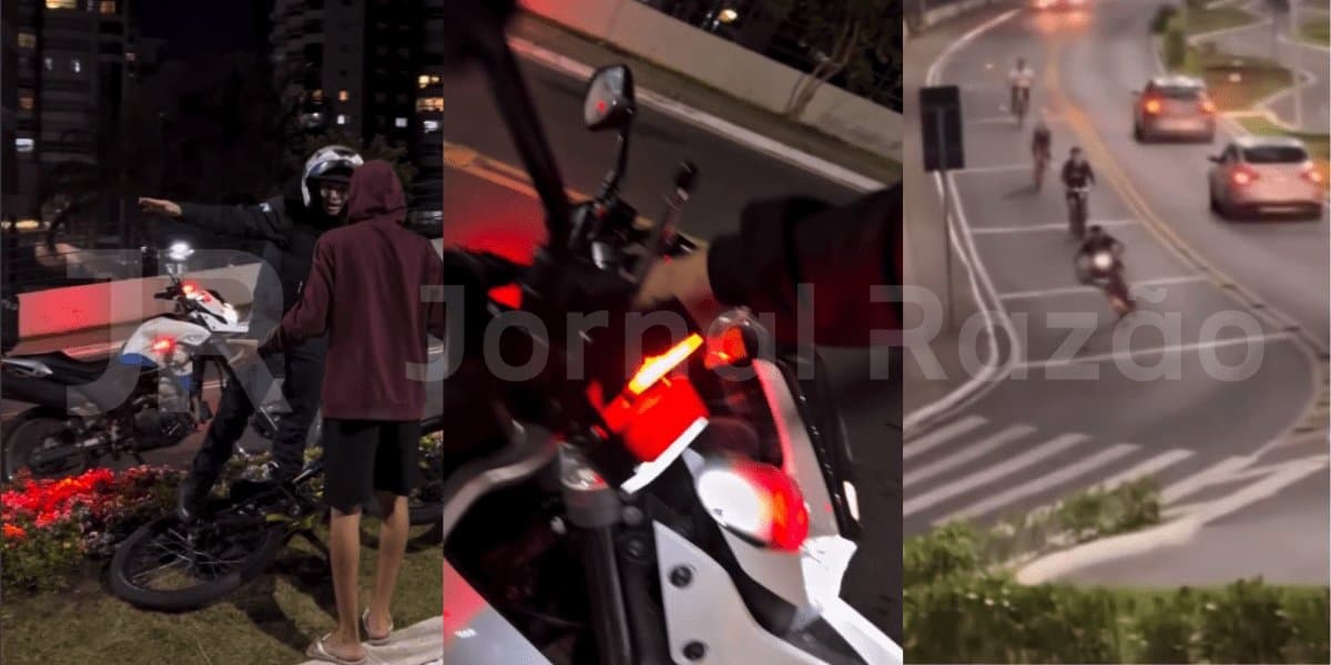 Menores furtam chave de viatura após GM acabar com “rolê do grau” em Balneário Camboriú
