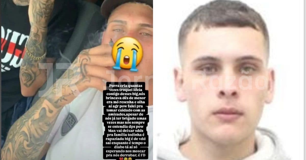 “Toma cuidado com as amizades”: amigos lamentam a morte de assaltante em Florianópolis