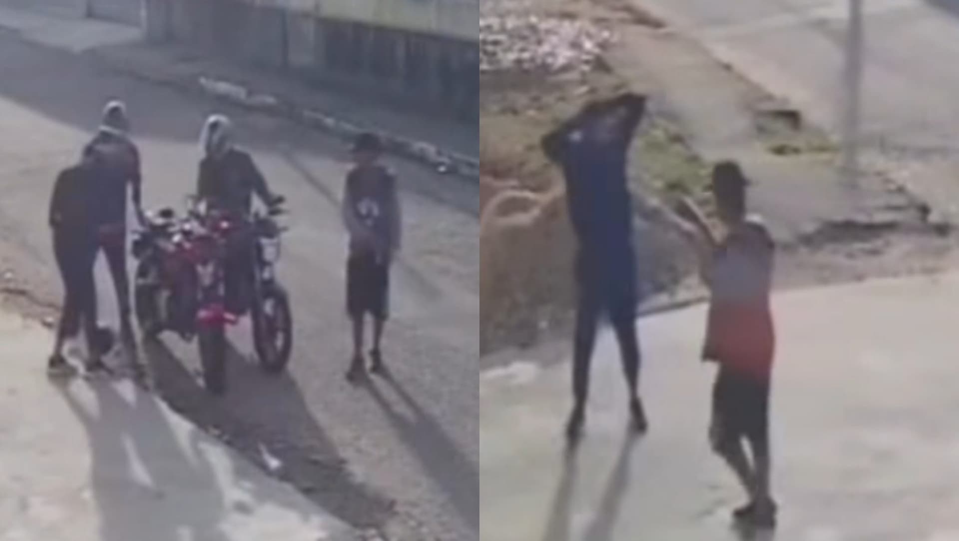 Criminosos armados em moto aterrorizam moradores em SC
