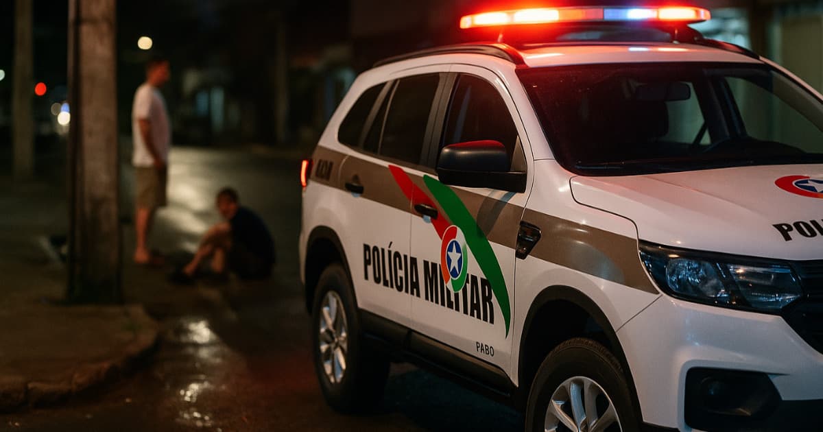 Tiroteio em Porto Belo termina com dois jovens baleados
