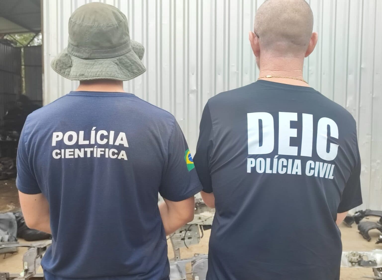 Empresário é preso em Criciúma por revenda de peças de veículos furtados