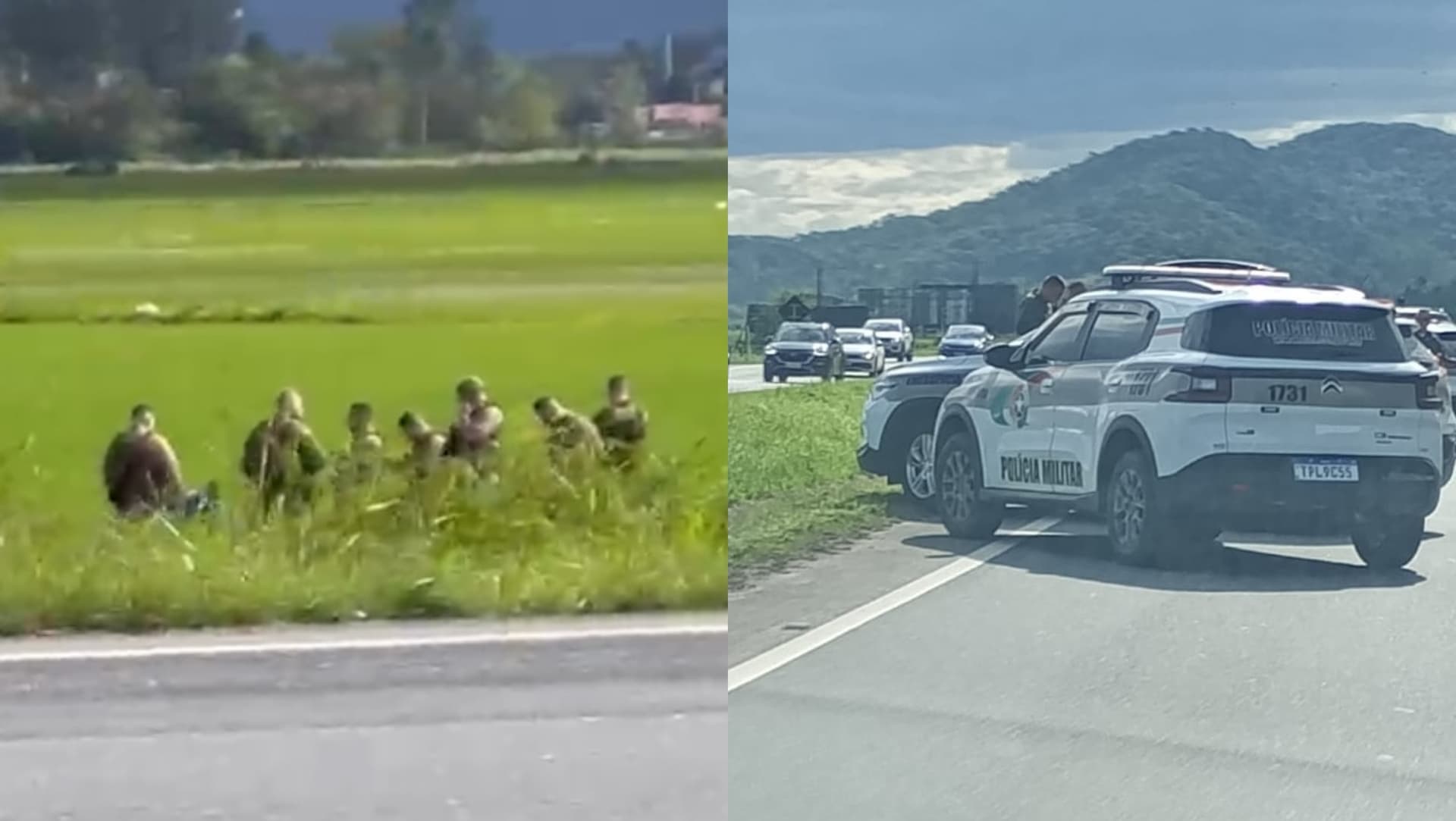 Criminoso morre em confronto com a PM e dois são presos após onda de assaltos em SC