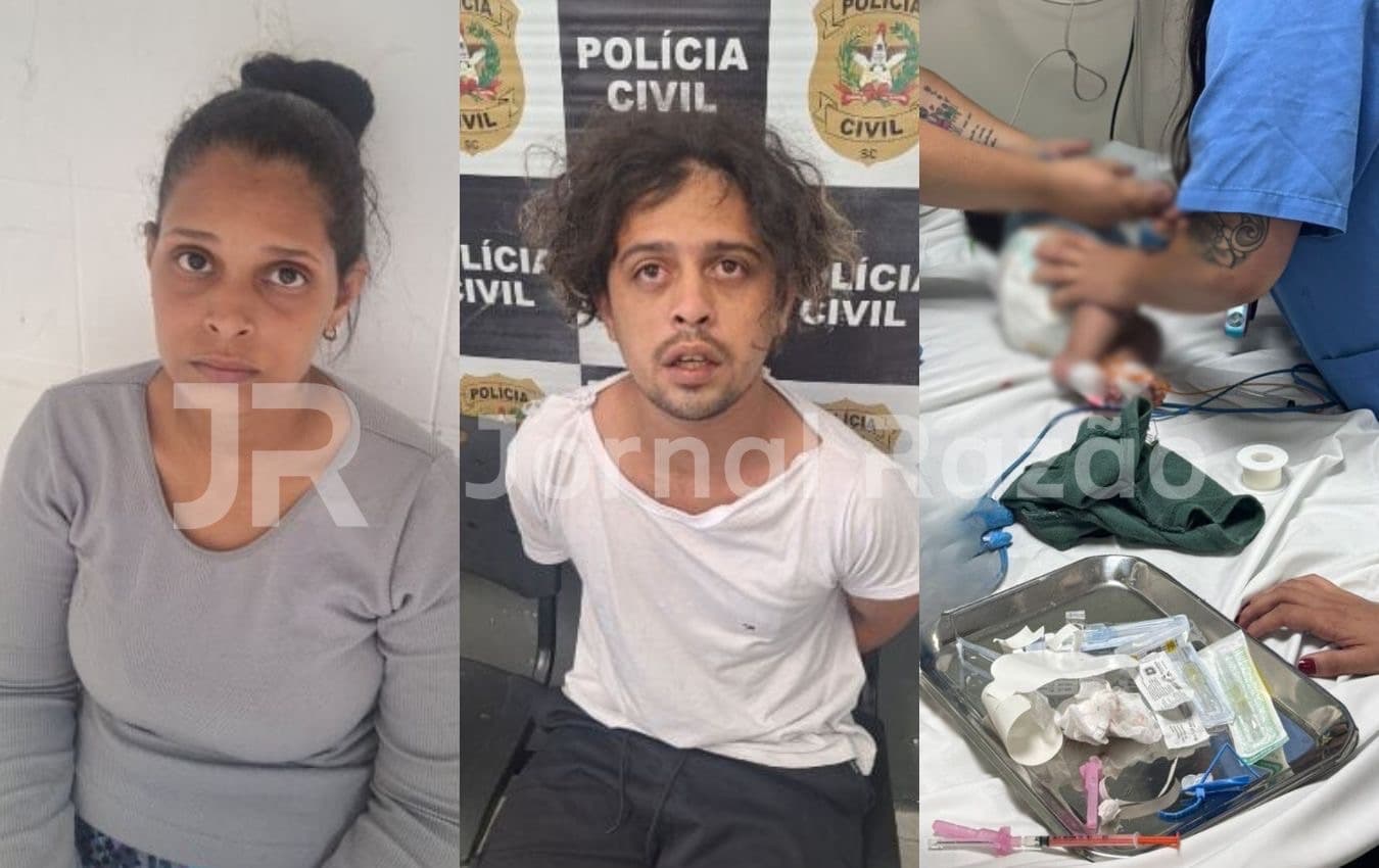 Bebê de 11 meses tem dano cerebral permanente após ser drogado em Florianópolis