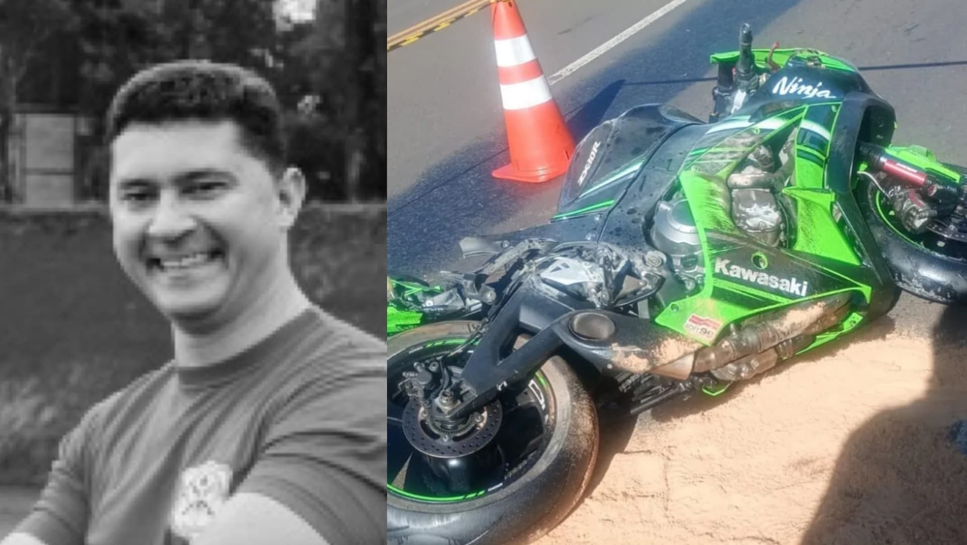 Bombeiro Voluntário morre em grave acidente de moto na SC-135
