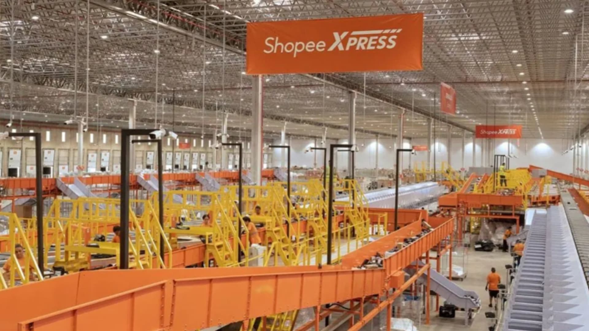 Itajaí entra na rota nacional da Shopee com centro logístico capaz de movimentar 400 mil pedidos por dia