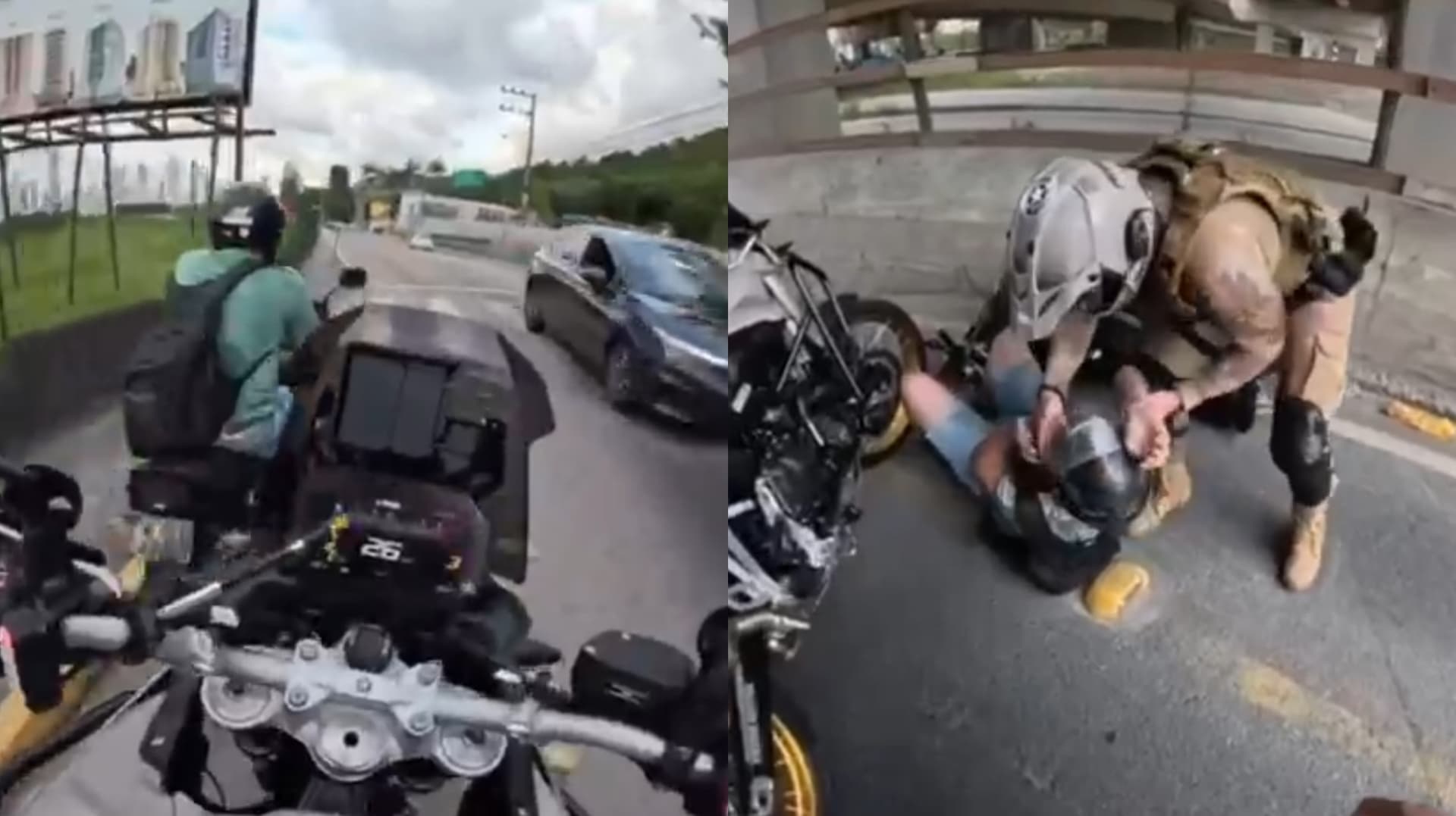 PM viraliza com gargalhada após traficante “trapalhão” levar a pior em Balneário Camboriú