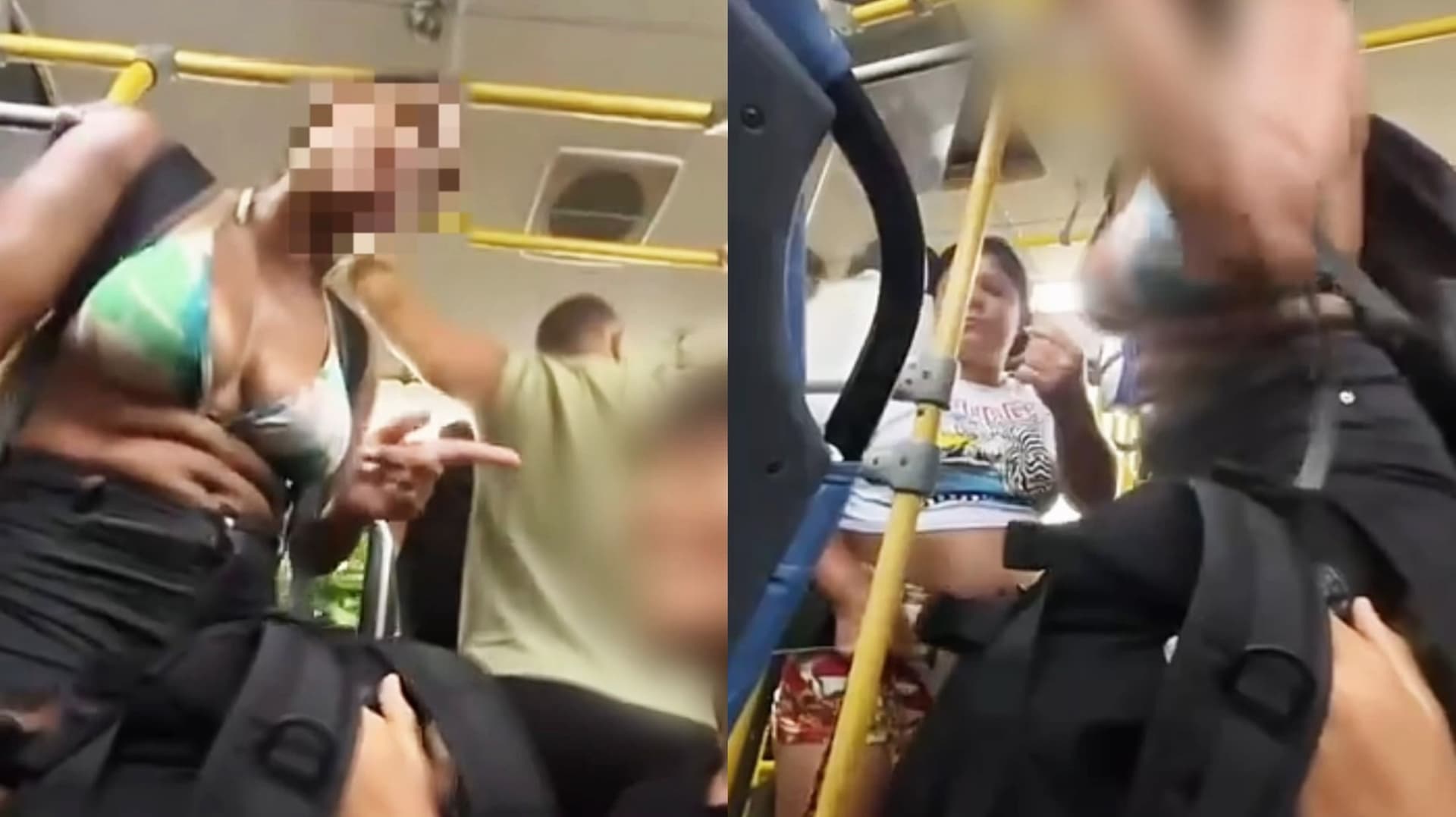“Tira a bunda da minha cara”: pedido em ônibus em Florianópolis termina em confusão