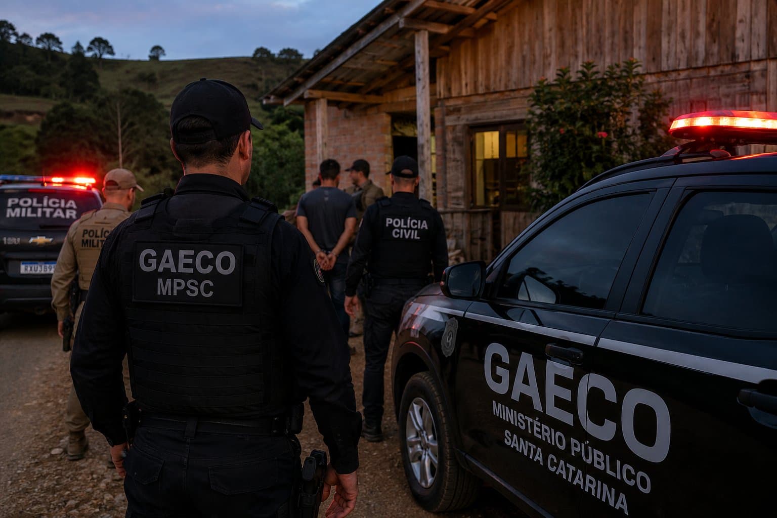 Mentor de ataque com incêndio em propriedade rural é preso em operação do GAECO