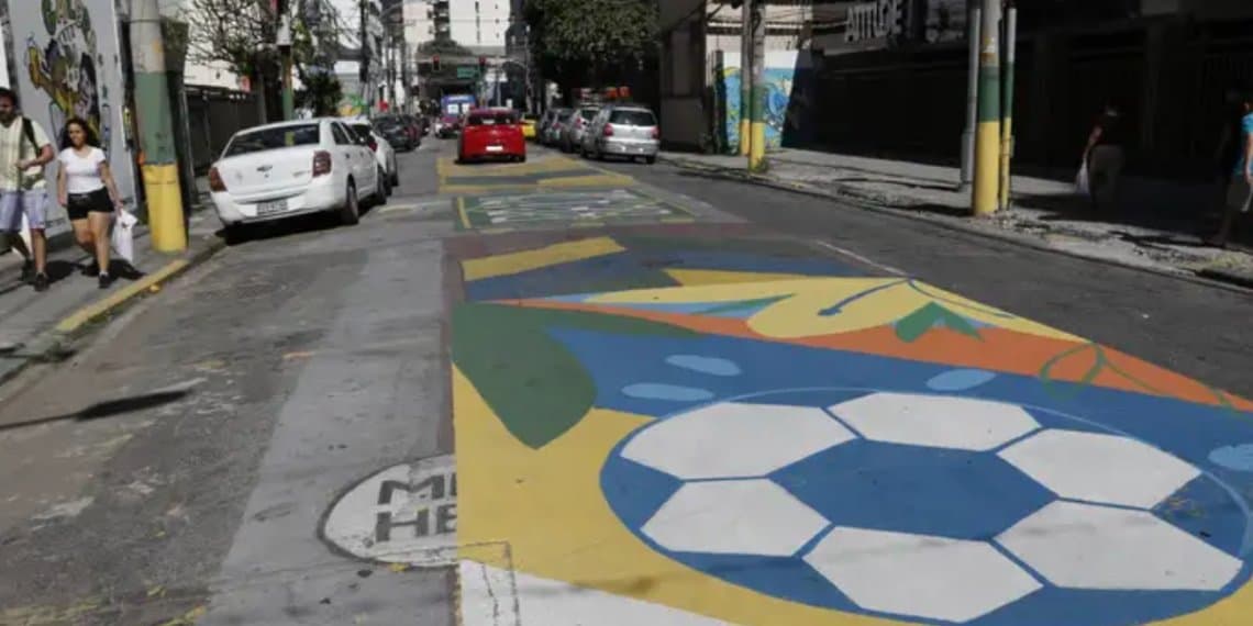 Pinturas em vias públicas não serão permitidas durante a Copa do Mundo em Florianópolis