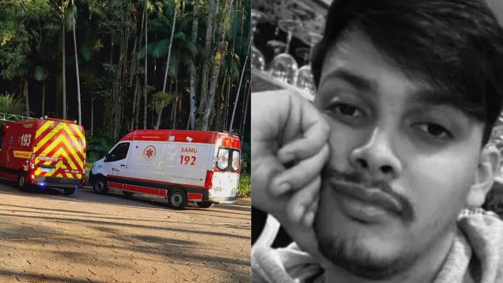 “Menino de ouro”: jovem morre eletrocutado enquanto usava lava jato em parque de Jaraguá do Sul