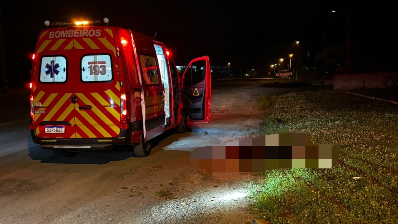 Corpo de homem é achado e detalhe no asfalto mobiliza a polícia em SC