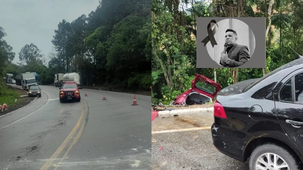 Sua partida deixa um vazio imenso”: pastor morre em acidente e dois filhos ficam gravemente feridos