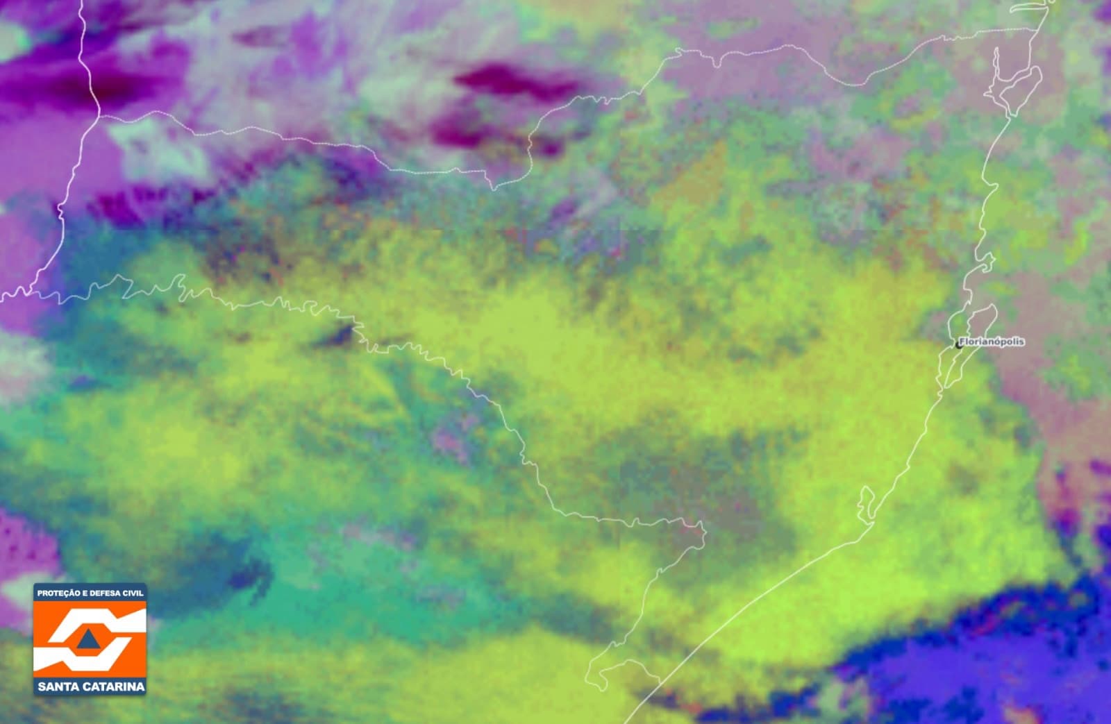 Frio marca início da segunda-feira em SC, com termômetros chegando a 3°C