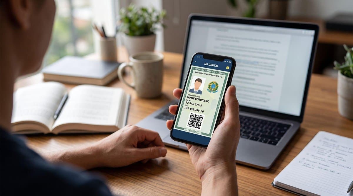 RG digital: como funciona e como solicitar o documento