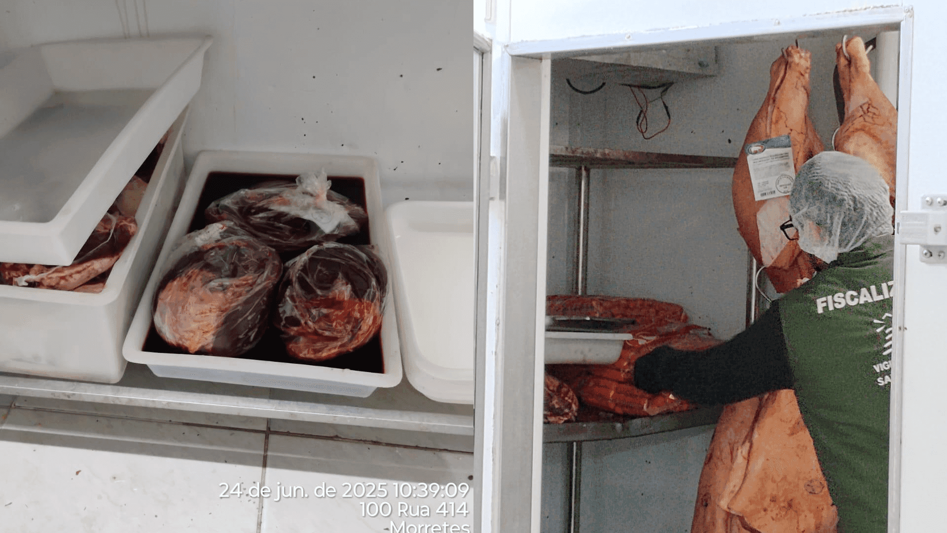EXCLUSIVO: Saiba em quais mercados de Itapema fiscalização apreendeu 620 kg de carne imprópria