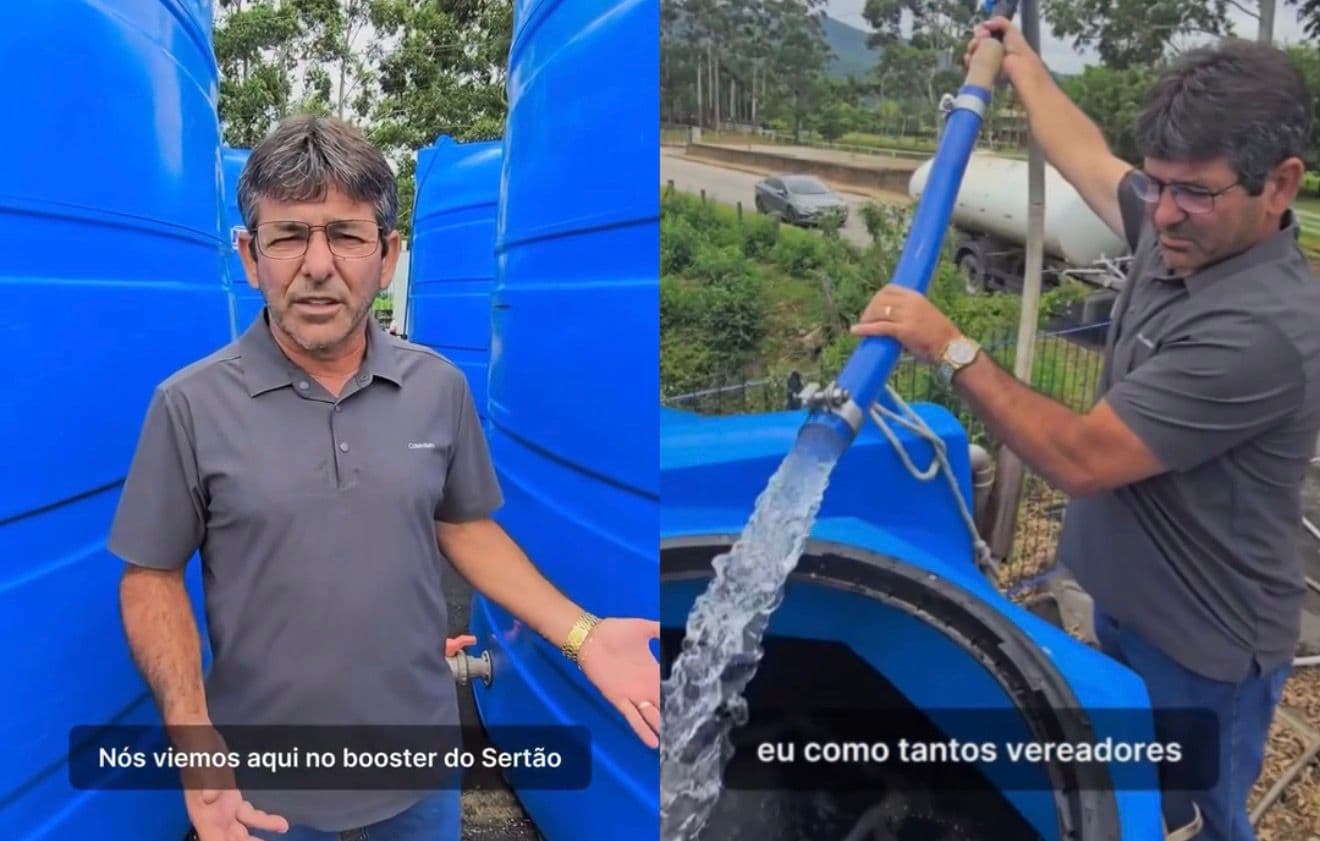 Após deixar moradores dias sem água, prefeito de Porto Belo surge em vídeo: “uma fatalidade”