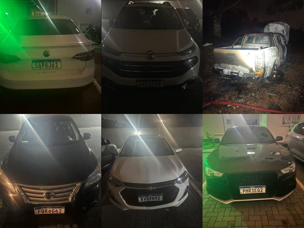 Criminosos armados invadem revenda e levam mais de 10 carros na Grande Florianópolis