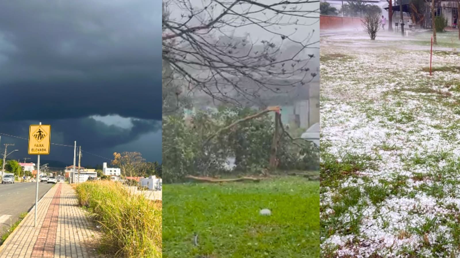 Alerta vermelho se confirma: temporal atinge SC e deixa mais de 36 mil residências no escuro