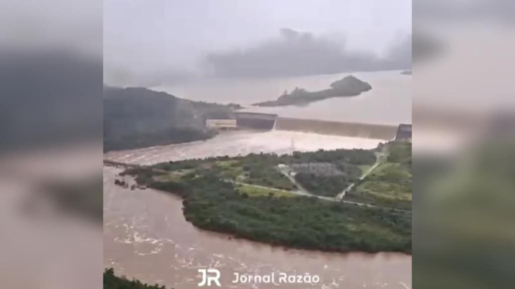 URGENTE: Hidroelétrica atinge nível máximo que só deveria ocorrer em 10 mil anos