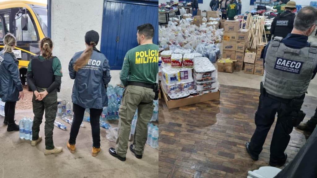 URGENTE: Gaeco descobre desvios de donativos em 3ª cidade no RS