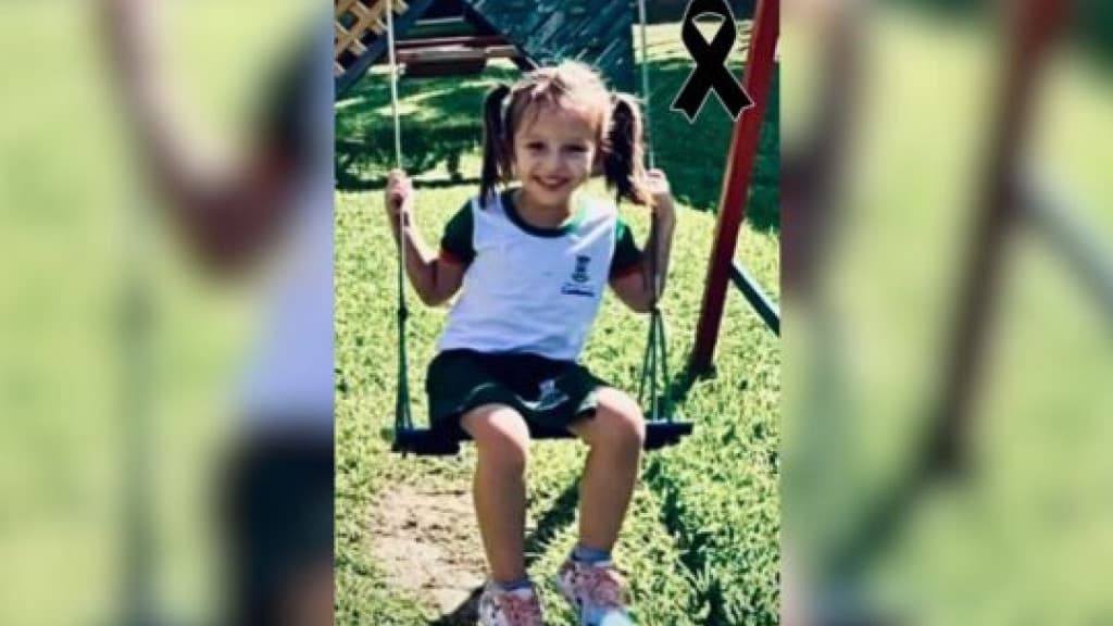 Menina de 4 anos sofre morte cerebral em Camboriú