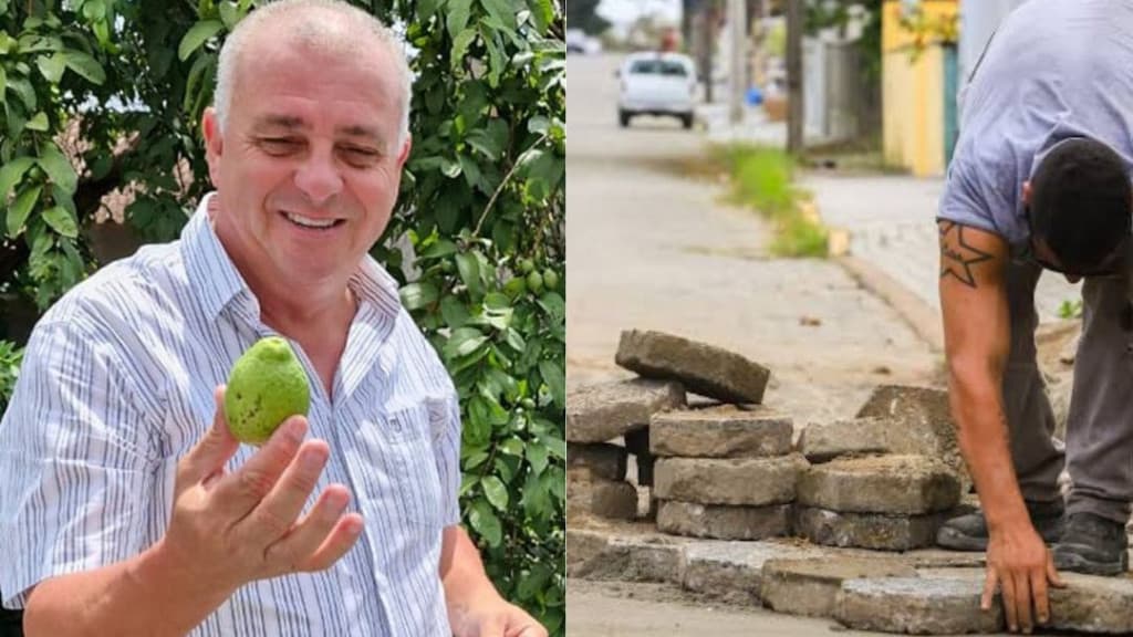 Vereador investigado na Operação Lajotas quer criar lei para moradores pagarem calçamento de rua