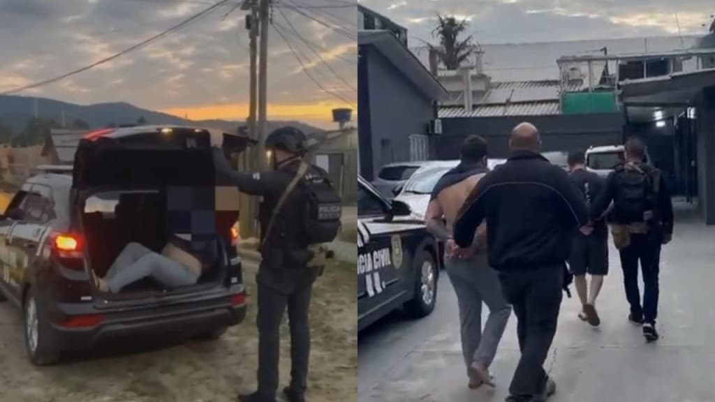 Agiotas que cobravam dívidas com violência e sequestro são presos em SC