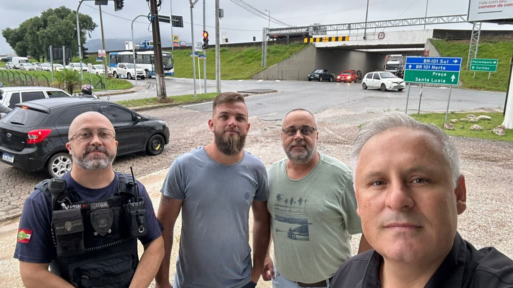 Após pedido do vereador Maickon Sgrott, Ditran intervém no trânsito de Tijucas