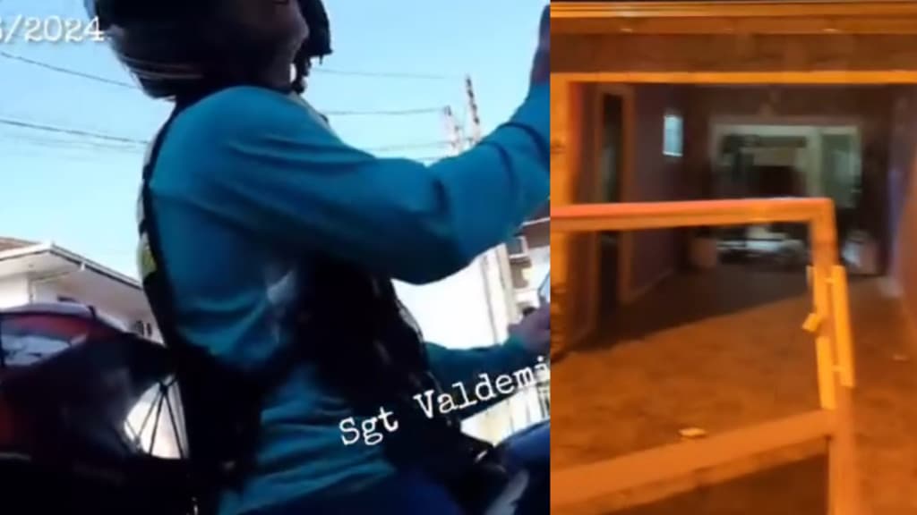 VÍDEO: Homem assedia garota de 14 anos e tem casa incendiada em Joinville