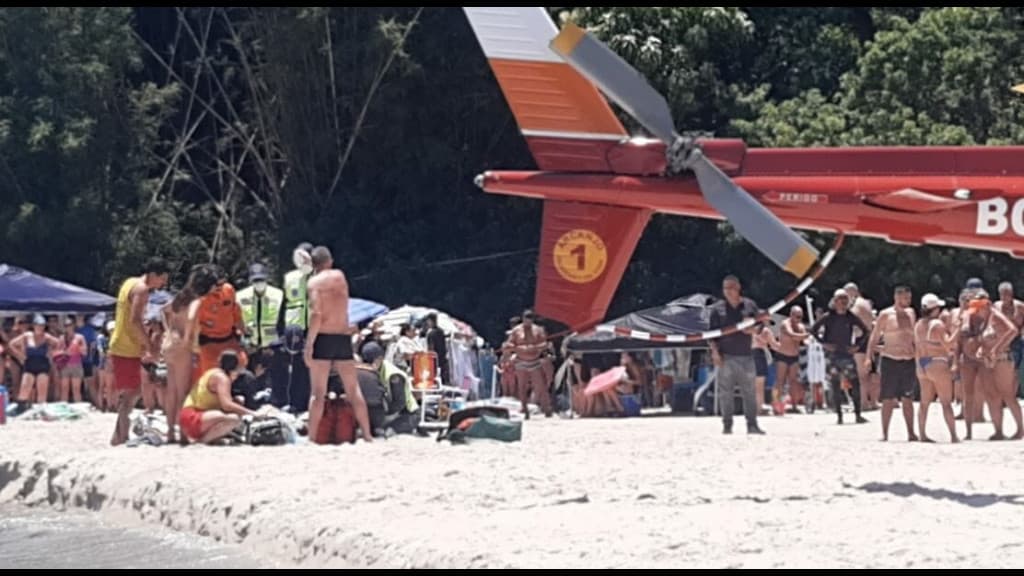 Homem morre afogado em praia de Florianópolis