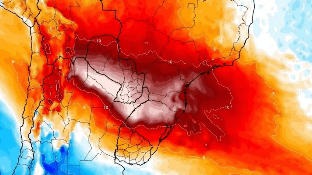 Fim de semana escaldante: Temperaturas podem ultrapassar os 40°C em SC