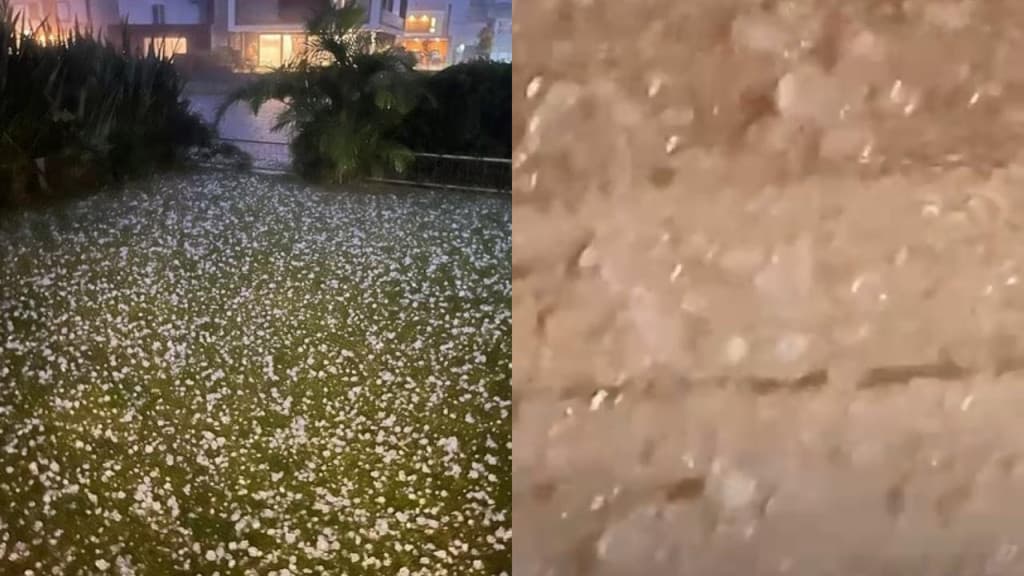 “Que horror”: granizo gigante atinge Pelotas (RS) em meio à calamidade por enchente